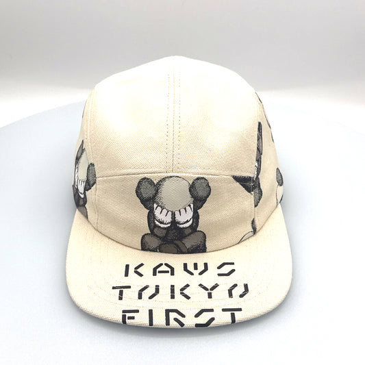 KAWS x Uniqlo 5 Panel Hat Tokyo First Tote Bag Off-White Pt1 "Upcycling"