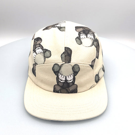 KAWS x Uniqlo 5 Panel Hat Tokyo First Tote Bag Off-White Pt1 "Upcycling"