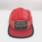 Avirex 5 Panel Hat Ombre Jacket Orange Pt 2 "Upcycling"